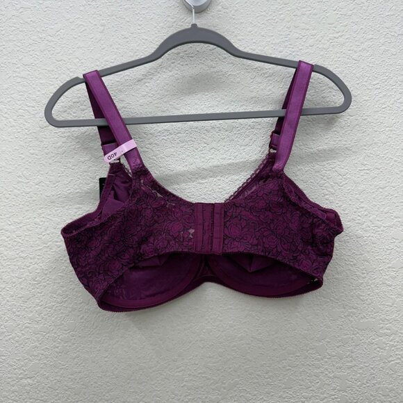 Bali Floral Lace N Smooth Underwire Adjustable Bra 3432 Womens size 40D NEW - Picture 7 of 7